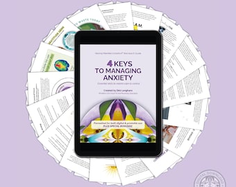 Anxiety Relief Guide PDF, Calm Your Mind Fast, B.E.A.M Method, Stress & Anxiety Help, Self Care Workbook, Digital Download