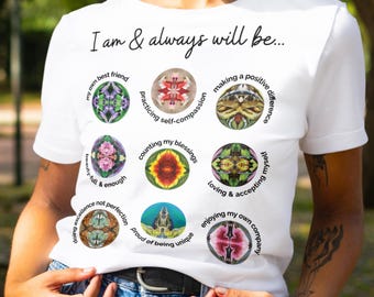 Inspirational Affirmation PNG | Boho Mental Health Shirt Design | Printable Download