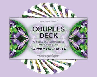 Couples Card Deck – Relationship Communication & Connection Prompts, Printable Cards, Digital Download