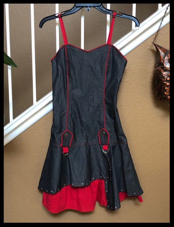 Vintage western wear dress #107