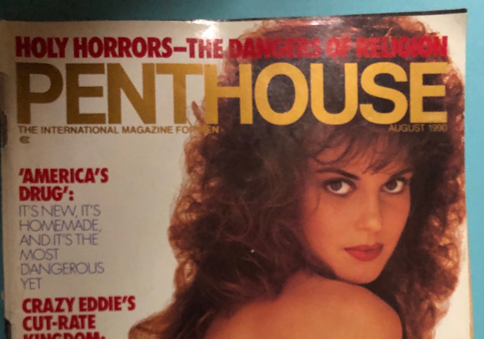 Vintage Penthouse Magazine August 1990 1 Etsy