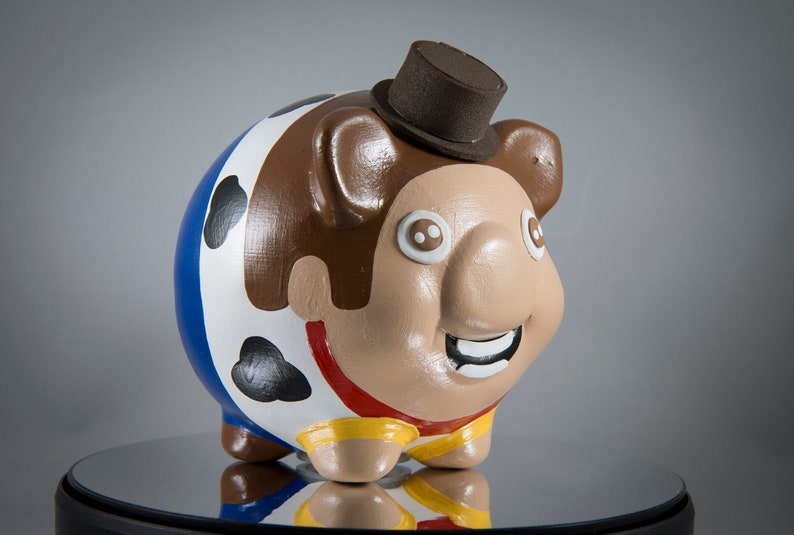 Christmas Woody and Jessie Piggy Banks Toys Story Birthday Etsy