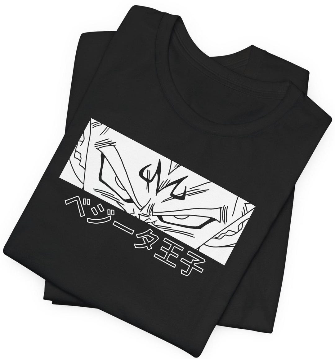 DORAGONBALLZ Dragon Ball Z Vegeta Anime Character Print T-Shirt Men's L size /eaa522674
