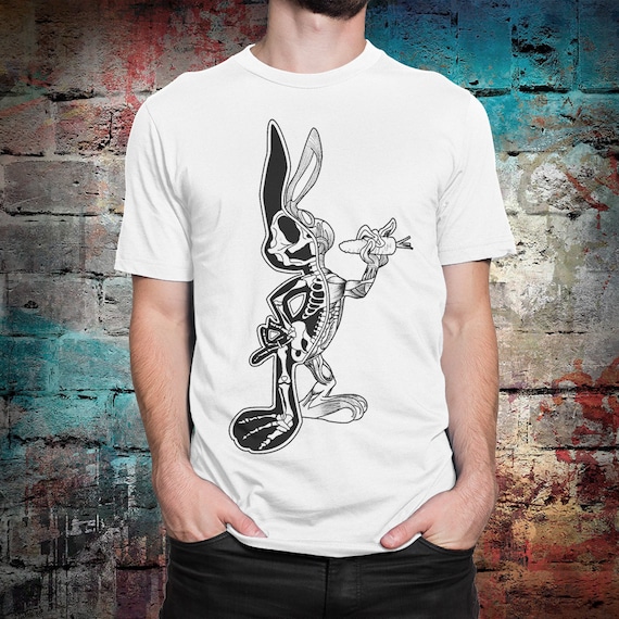 Tee Bugs Bunny Looney Tunes Custom T-shirt Personalize tshirt Birthday gift