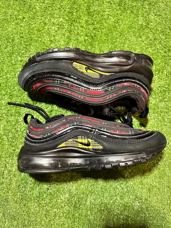 nike tartan trainers