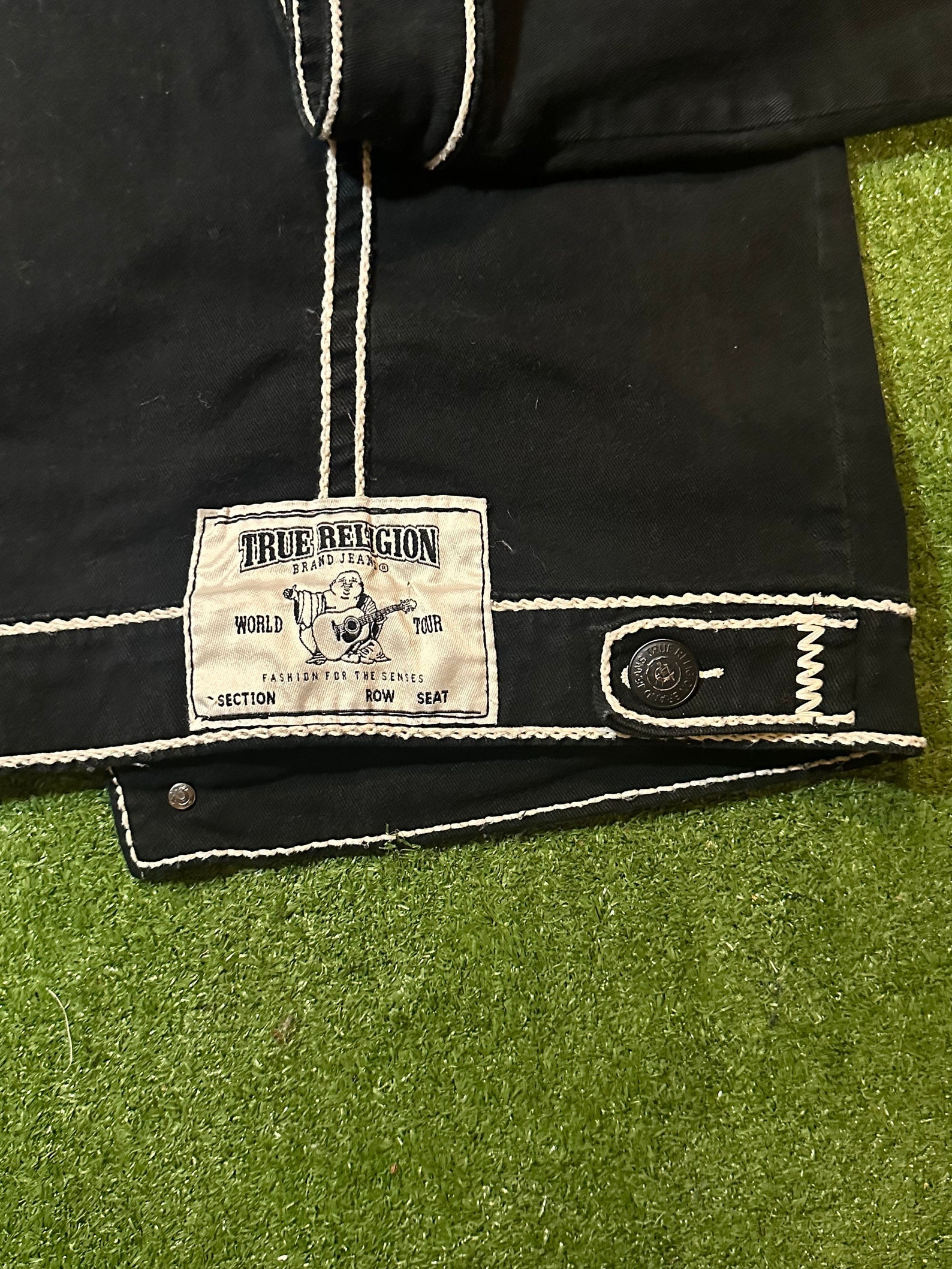 True Religion Jimmy Rope Jean Jacket Sz XL - Etsy