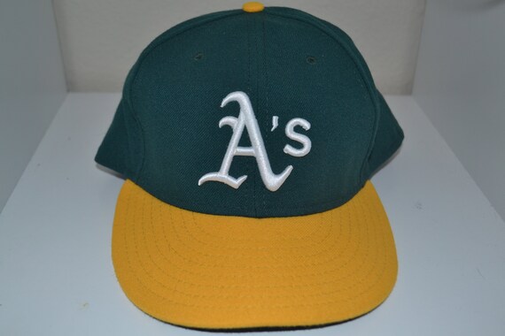 Oakland As Fitted MLB Hat | Etsy Australia