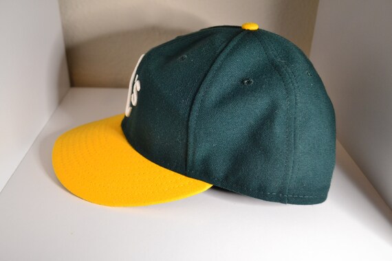 Oakland As Fitted MLB Hat | Etsy Australia