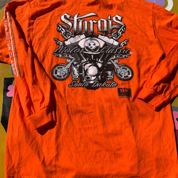 vintage motorcycle tee - image 1