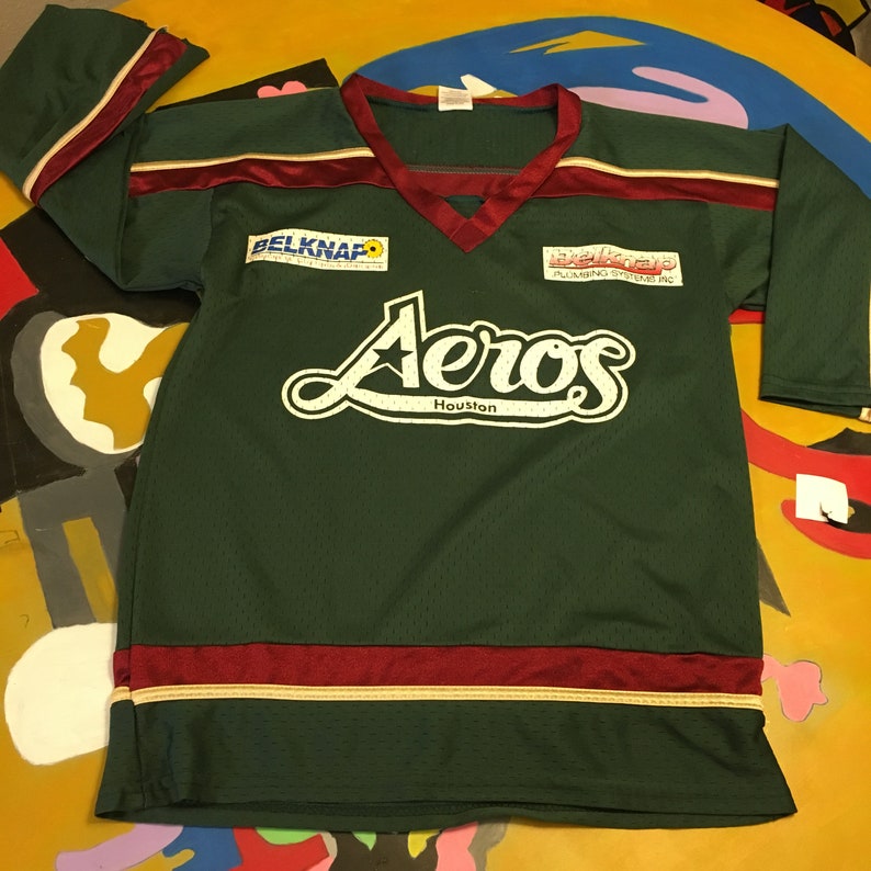 houston aeros jersey