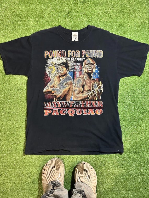 Vintage Manny Pacquio Vs Floyd Mayweather Tee