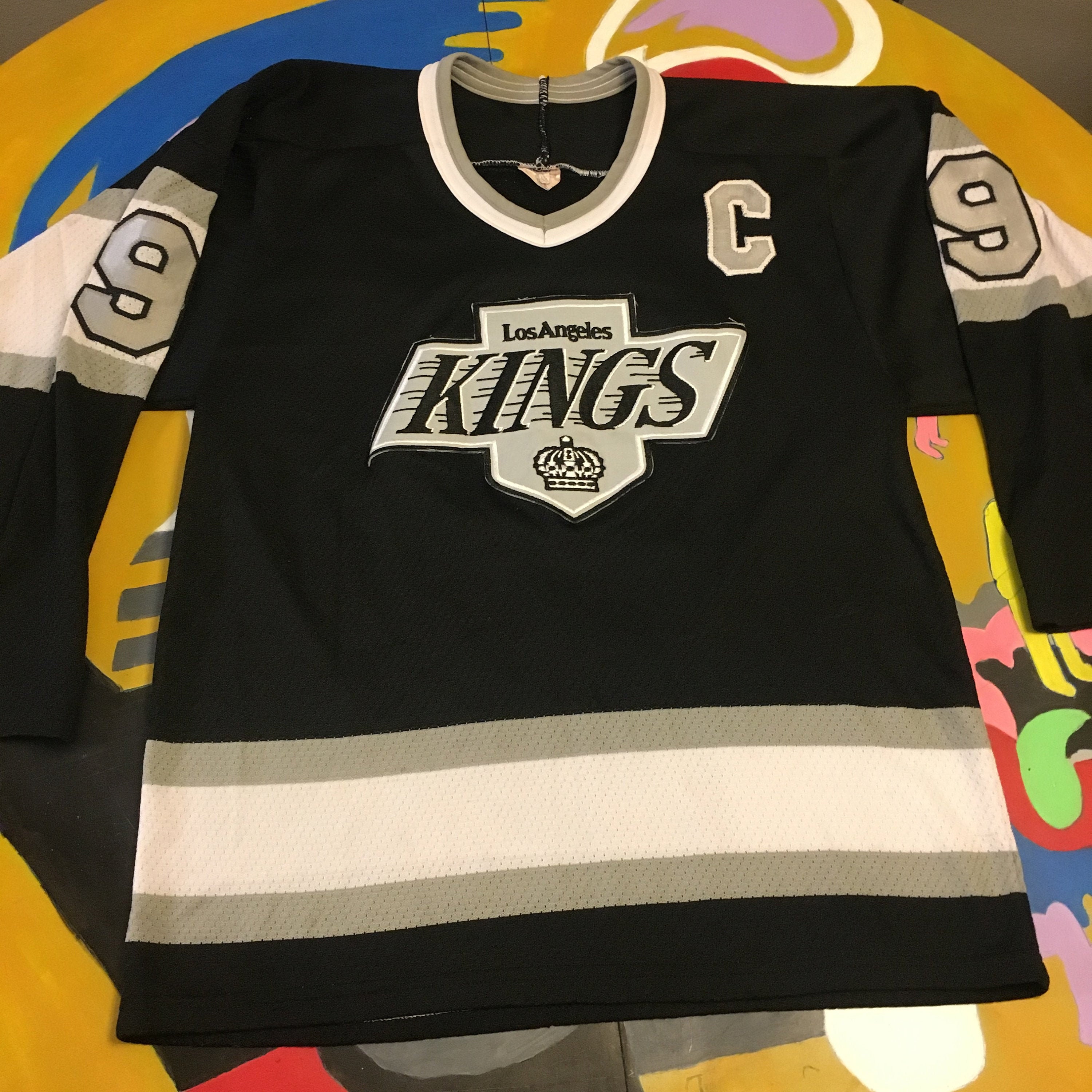 la kings hockey jersey