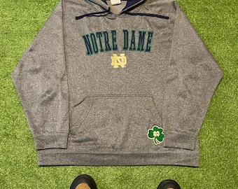 Sudadera deportiva vintage de Notre Dame de los años 90