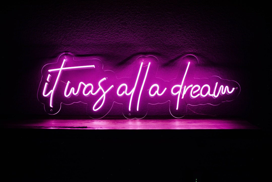 Dream led sign outlet