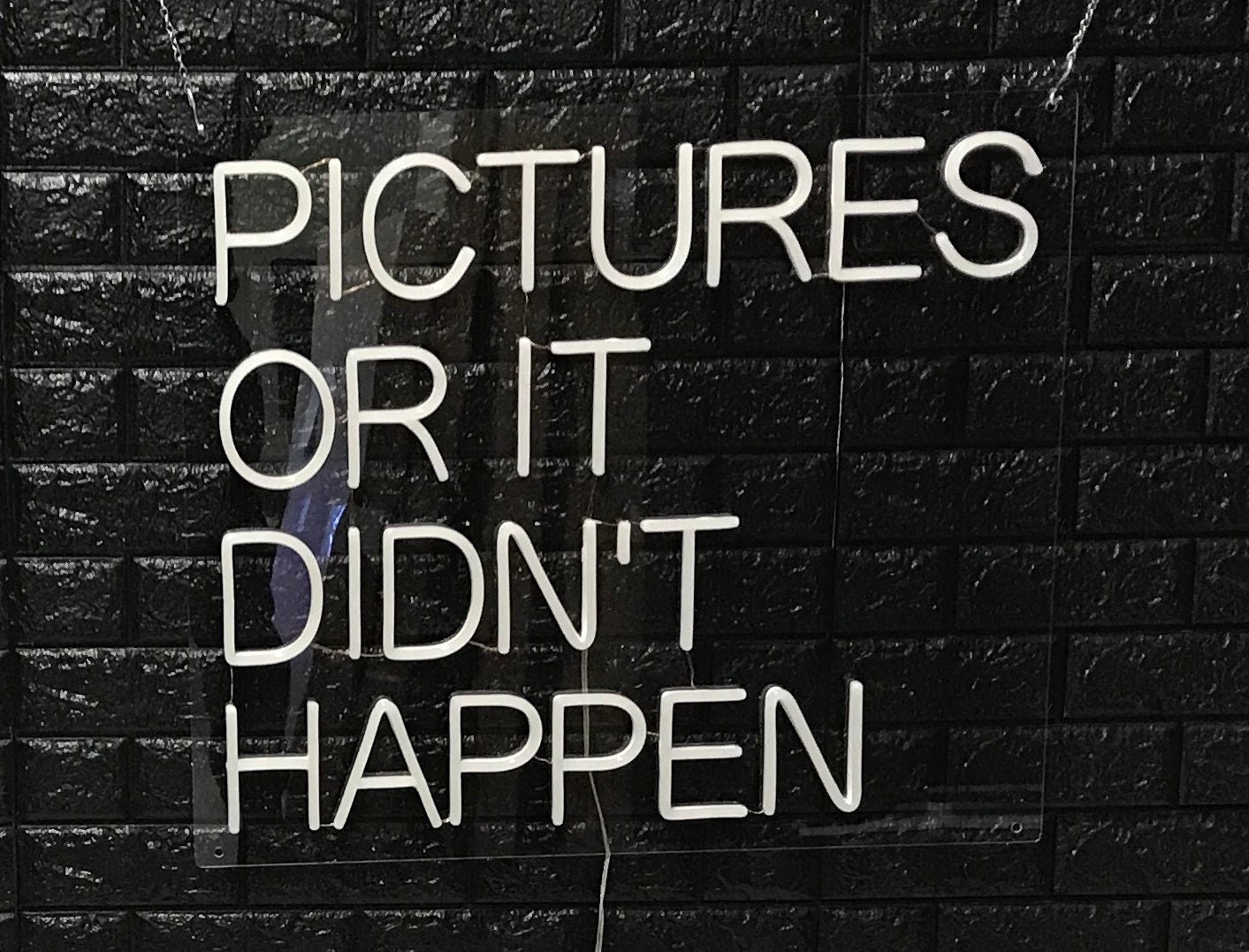 Pictures or It Didn