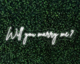 Will You Marry Me 2 LED sign for home, weddings, special occasions