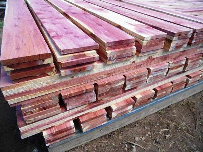 1/4 Thin Aromatic Red Cedar Boards You Choose Size Etsy