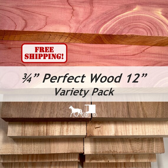 4/4 1” Basswood Boards - Kiln Dried Dimensional Lumber - Cut to