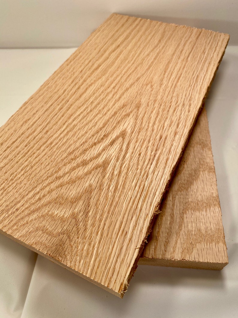 3/4 Thick Red Oak Boards You Choose Size Perfect for Etsy