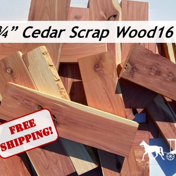 Scrap Cedar Wood Etsy