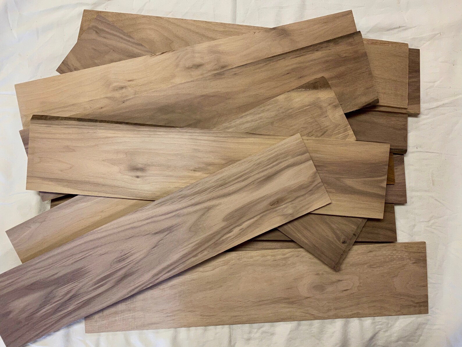1/4 Thin Walnut Boards 5x24 Perfect for Etsy