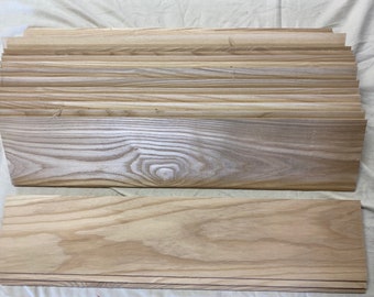 Thin Boards: 1/8 x 5 x 24" Imperfect Ash Wood - Woodworking, Lasers, Sign Making, Crafts