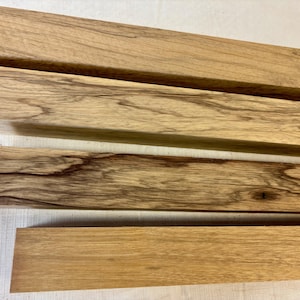 Black Limba Exotic 8/4 Thick Scrap Sticks - 24" (4-pack) - Turning Wood Blanks, Cutting Boards, Woodworking, Wood Craft - Free Shipping!
