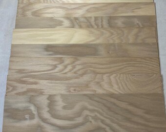1/16 - 1/8 x ~6 x 16 Ash Thin Wood Boards - Great for Lasers, Crafting and other Woodworking!  Free Shipping!
