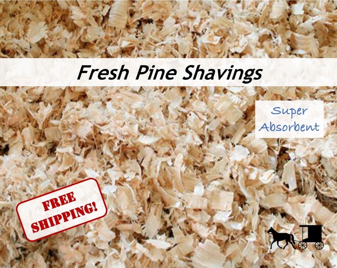 Pine Wood Shavings Saw Dust 2 Pounds Bulk Kiln Dried Clean Pure Natural