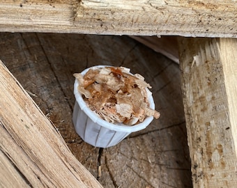 Amish-Made Natural Fire Starters (Qty 25): Wood Stove, Camping, Emergency