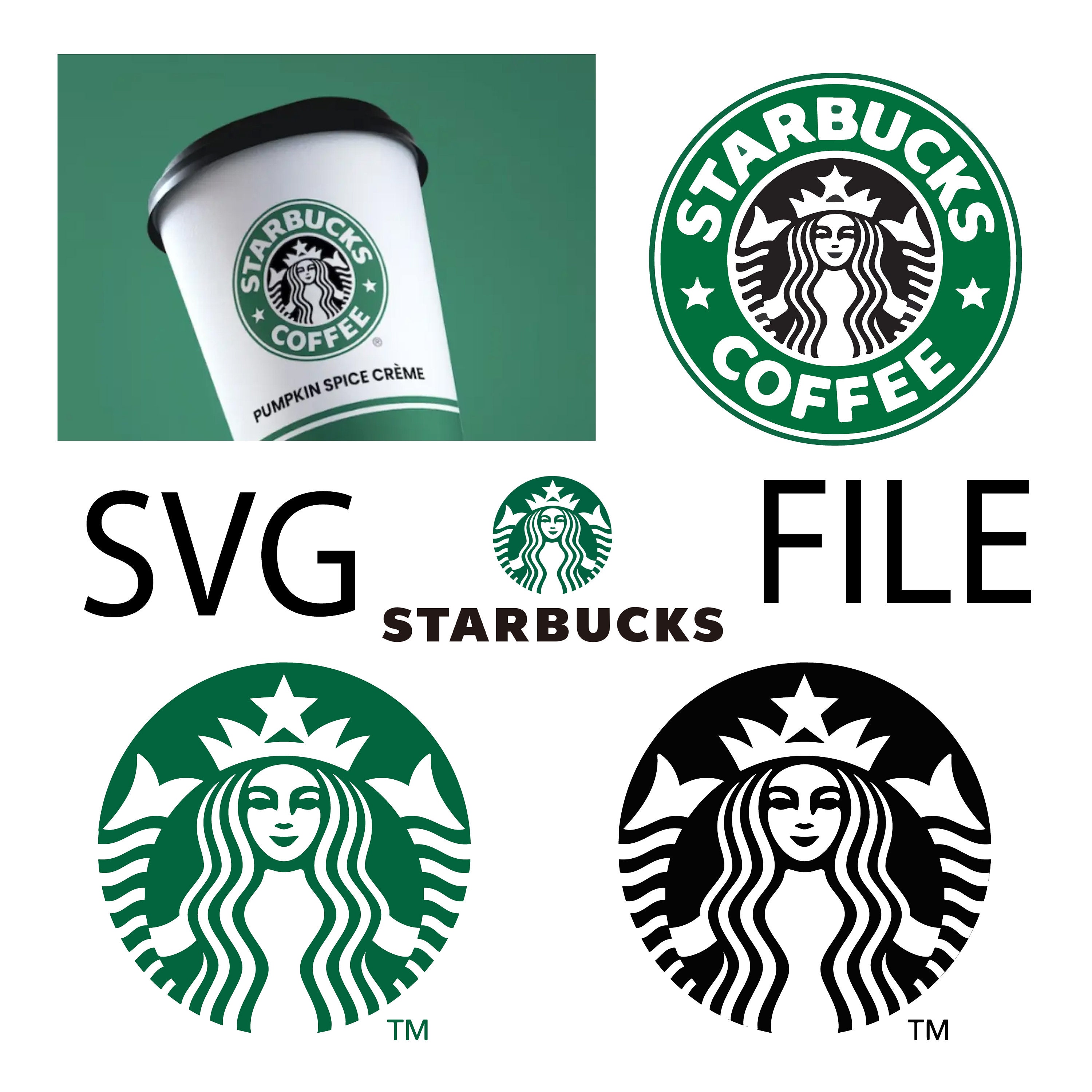 Starbucks Logo Evolution Parody