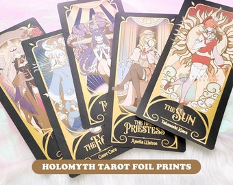 Hololive EN Holomyth Tarot Inspired Foil Print