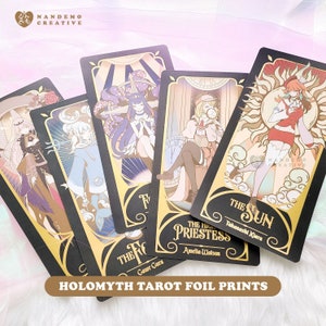 Hololive EN Holomyth Tarot Inspired Foil Print