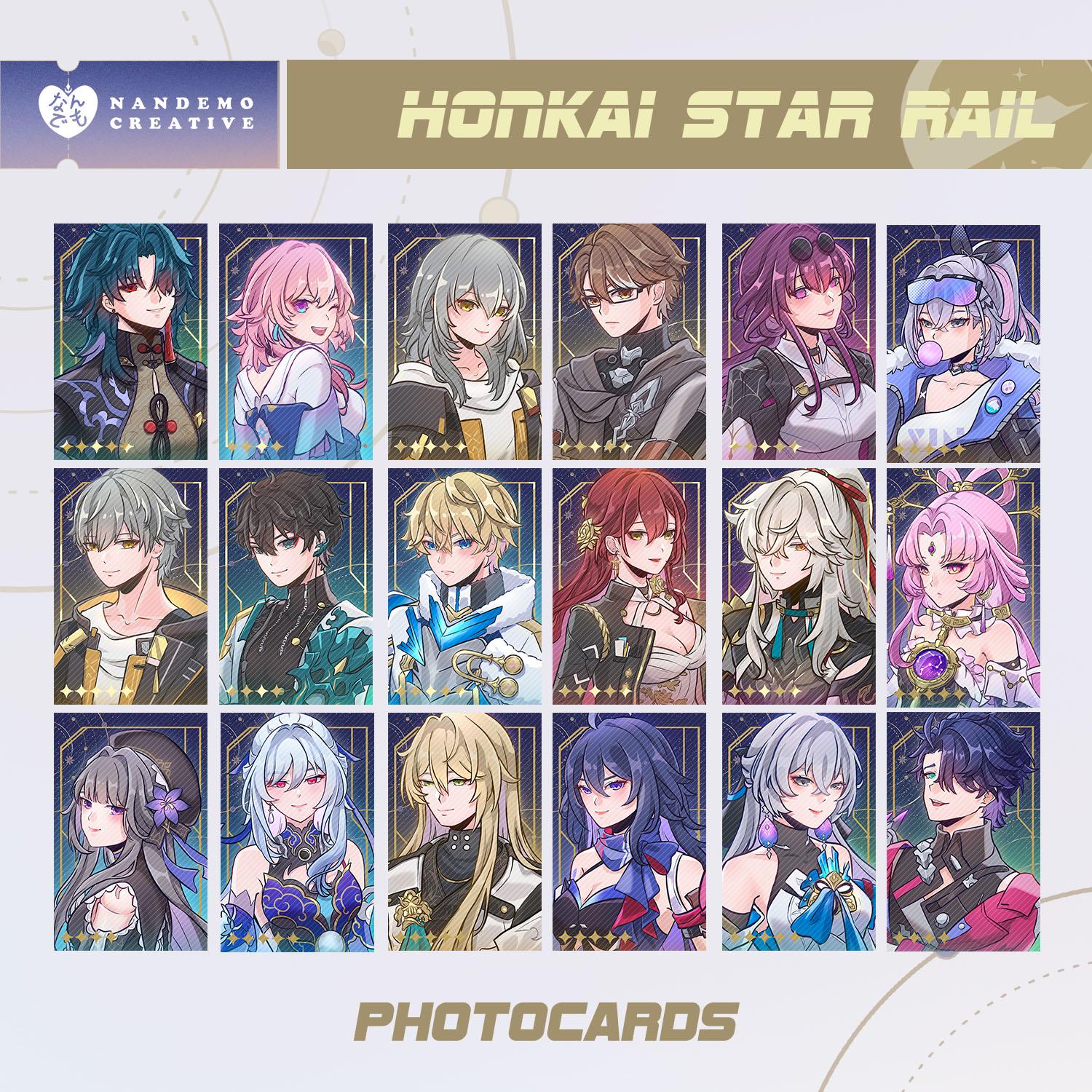 Honkai Star Rail Foil Photocard | Nandemo Creative - Etsy