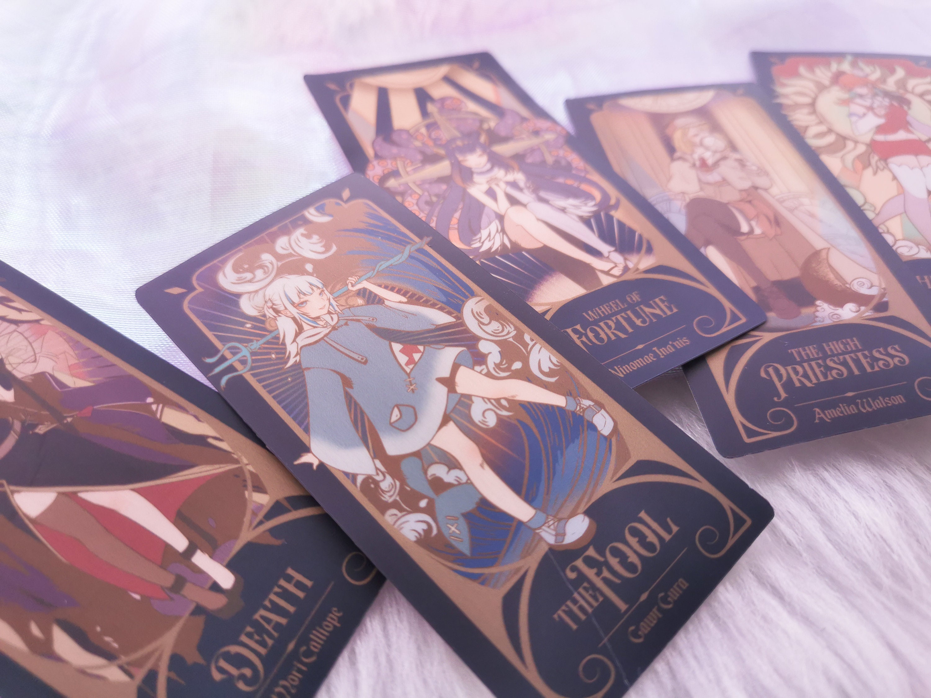 Hololive EN Holomyth Tarot Inspired Sticker Set - Etsy
