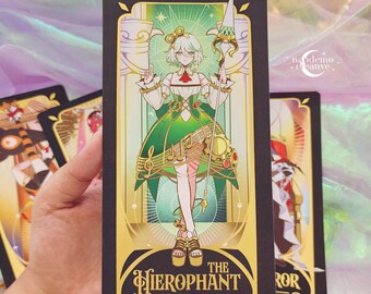 Hololive En Justice Tarot Inspired Foil Art Print - Etsy