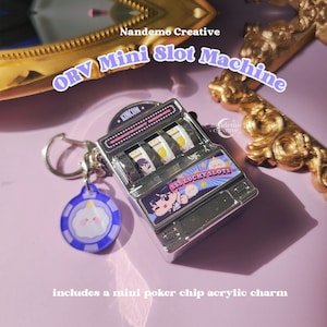 Mini Slot Machine Keychain - ORV Omniscient Reader's Viewpoint - Kim Dokja