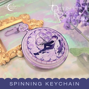 ORV Omniscient Readers Viewpoint Spinning Pocketwatch Keychain - PREORDER
