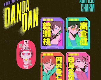 Dandadan - Acrylic Keychain Anime Momo Okarun Jiji Aira Turbo Granny Nandemo Creative Fanmade