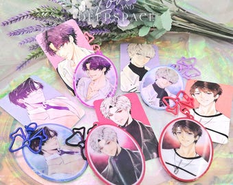 Love and Deepspace - Lenticular Shoujo Manga Charm