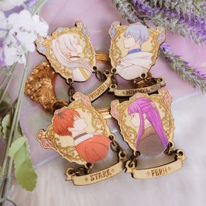 Frieren: Beyond Journey's End / Sousou no Frieren Wooden Pins Pre-order