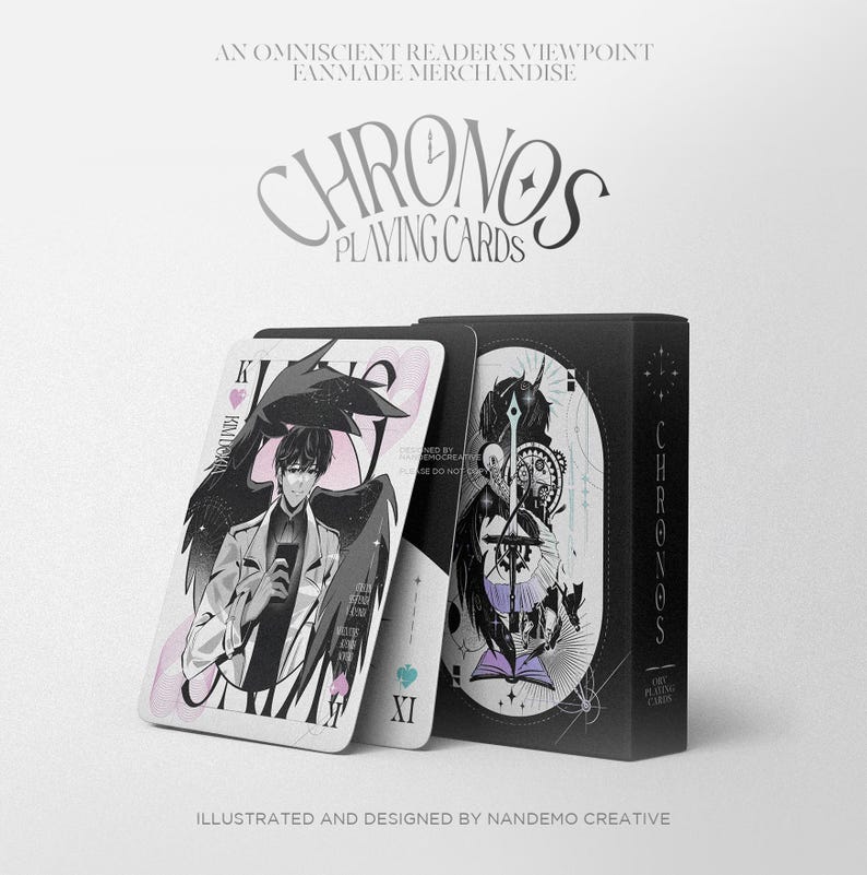 ORV Playing Cards - CHRONOS - Poker Cards [back Order] - Etsy