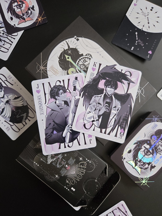 ORV Playing Cards - CHRONOS - Poker Cards [back Order] - Etsy