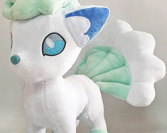 shiny alolan vulpix plush