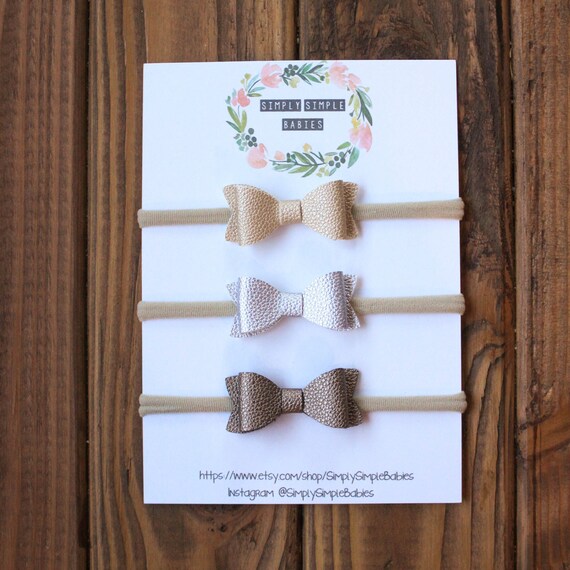 baby bows etsy