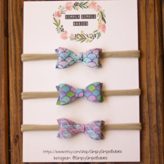 baby bows etsy