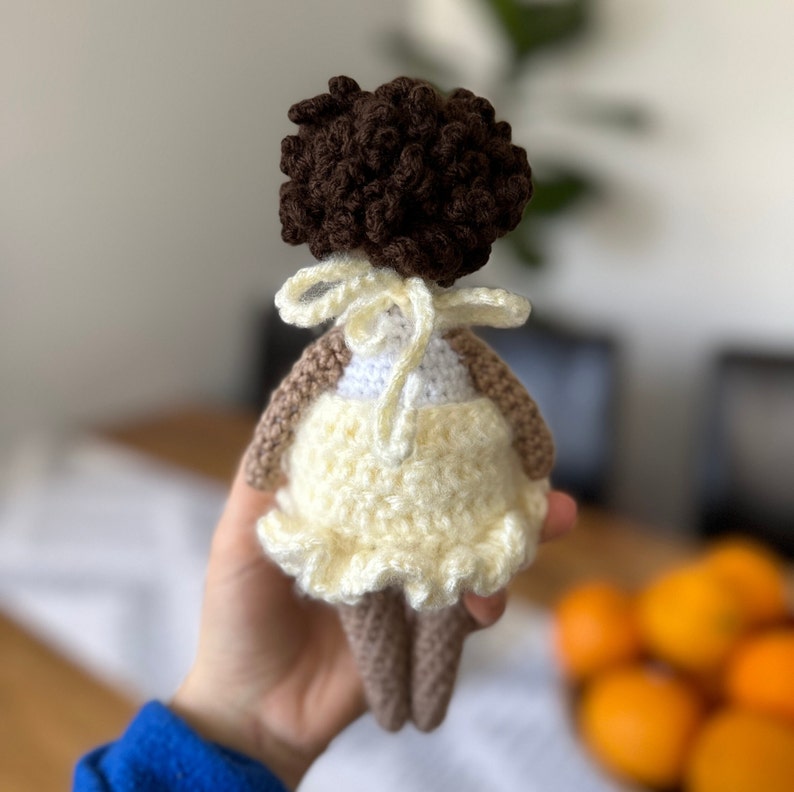Cute Crochet Doll Delilah Curly Hair Doll image 3