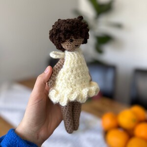 Cute Crochet Doll Delilah Curly Hair Doll image 2