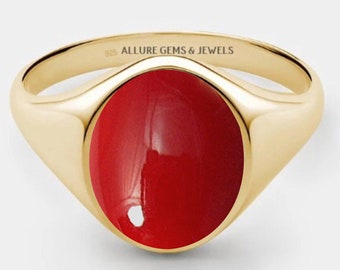 coral ring design for man