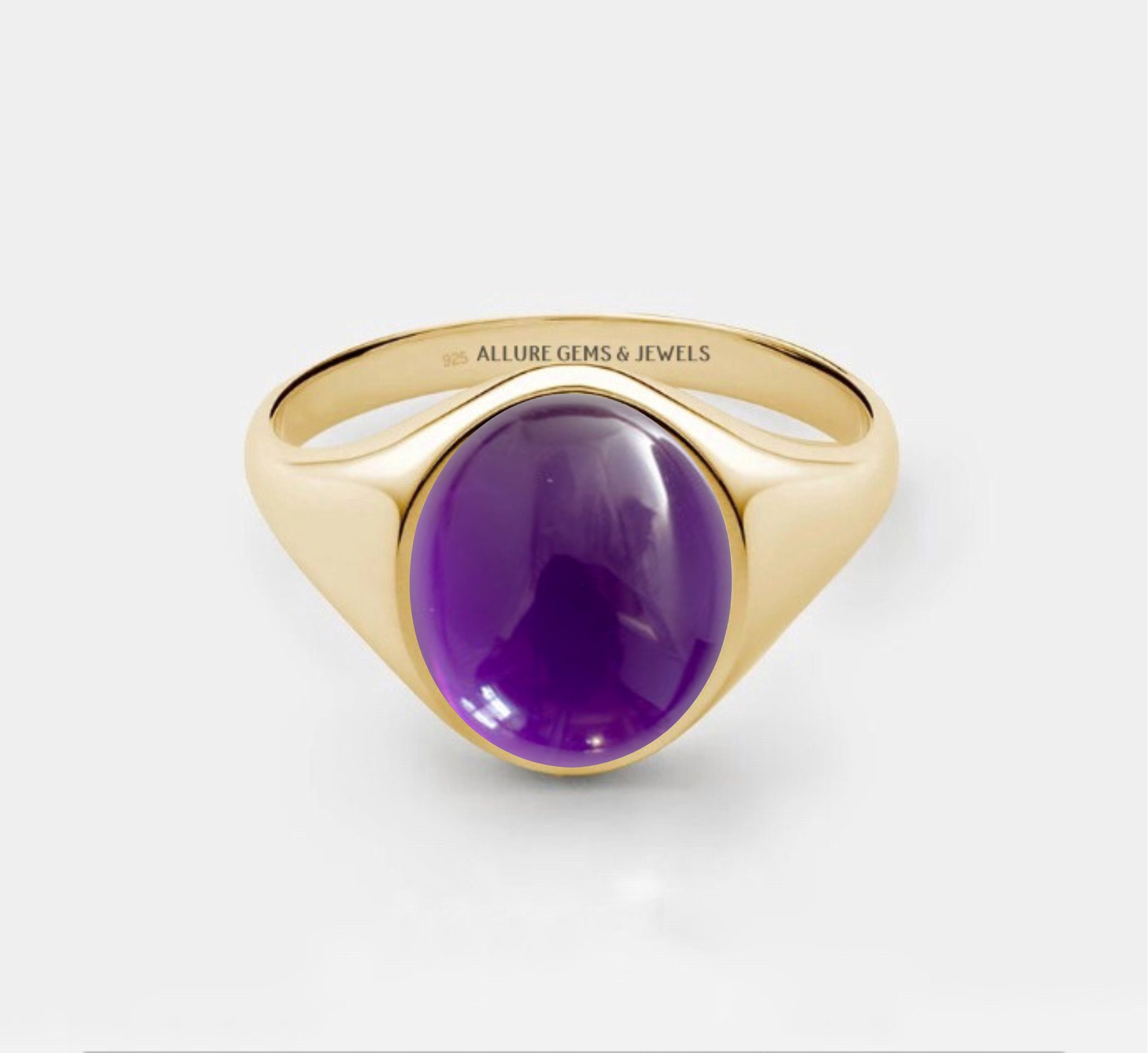 mens amethyst ring mens amethyst ring